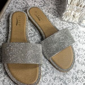 Sparkly sandals